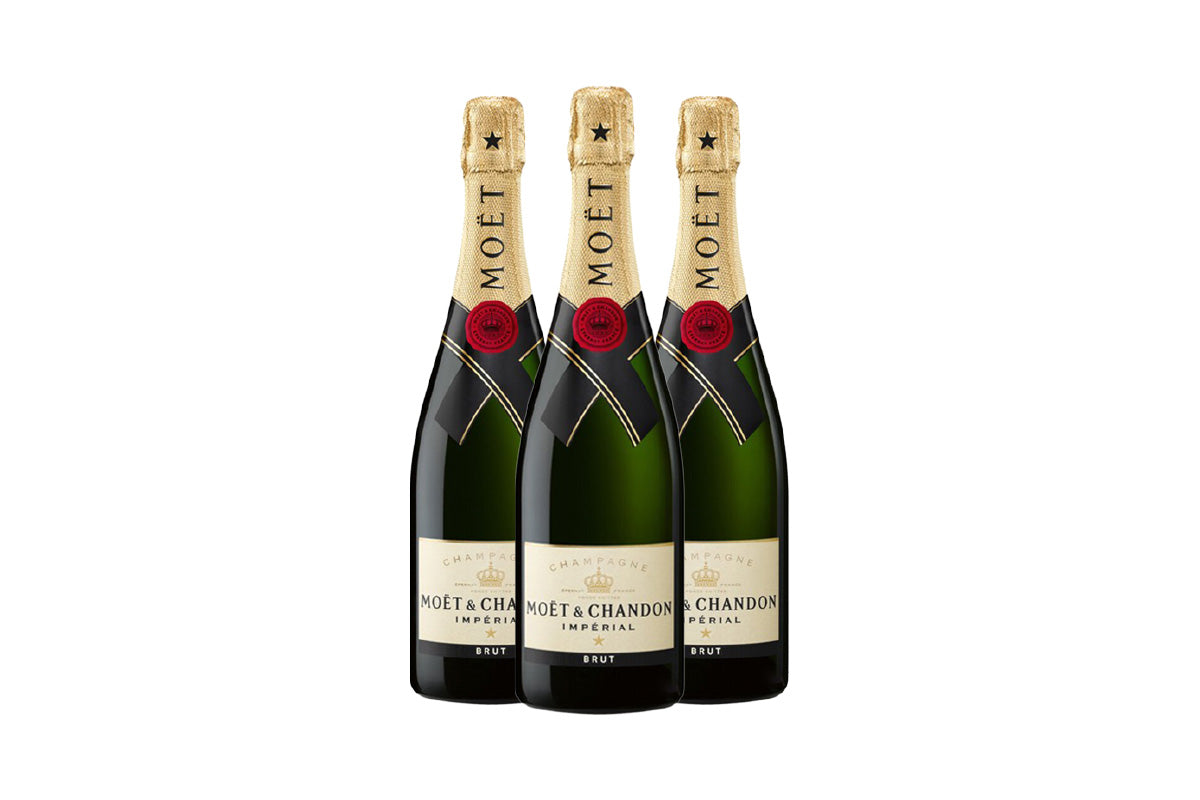 Moet & Chandon Imperial Brut bundles x 3 btls