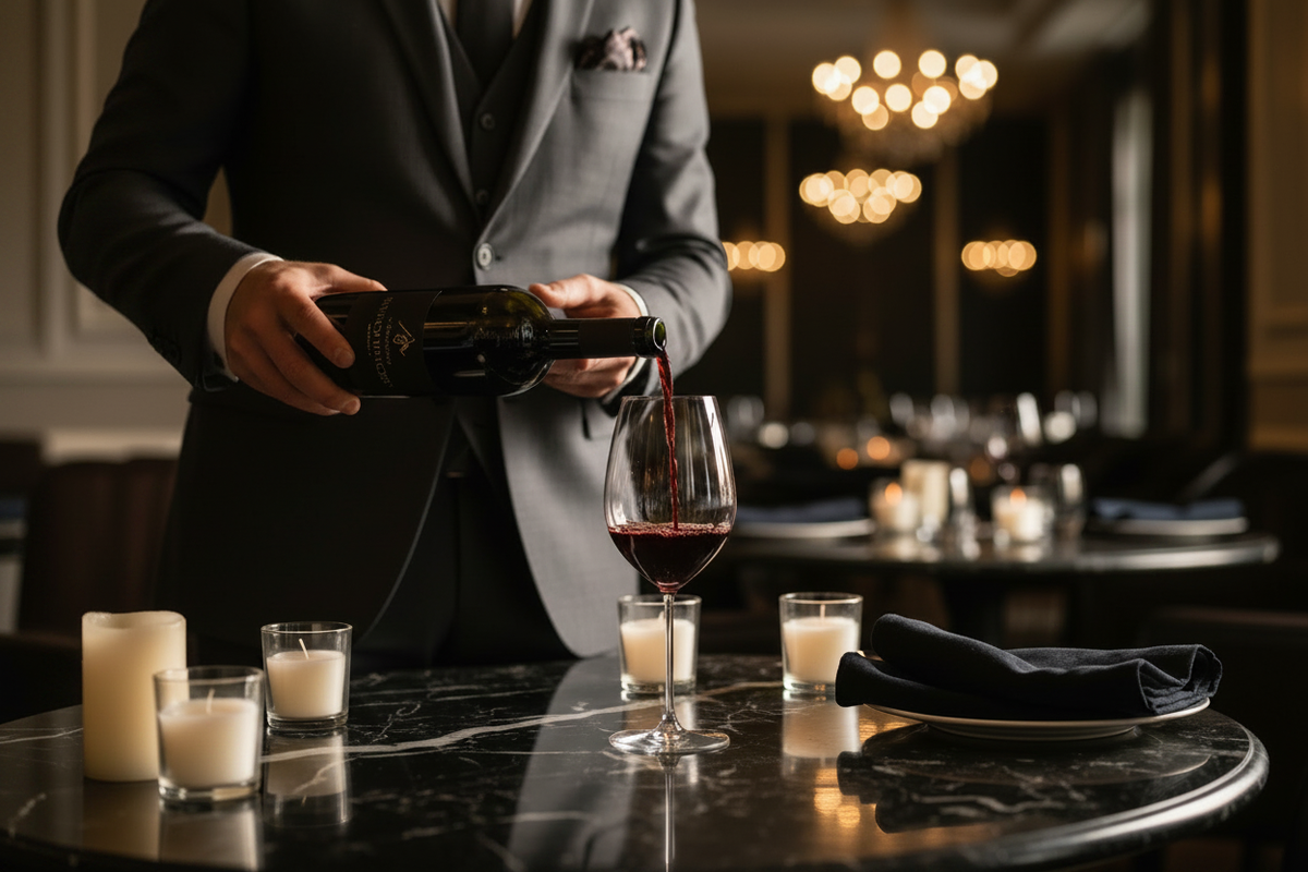 Luxury Wine Hero Banner Wide
